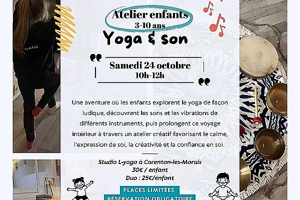 Atelier enfants : Yoga & son