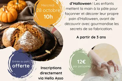 ATELIERS FAMILLES - PAIN D'HALLOWEEN