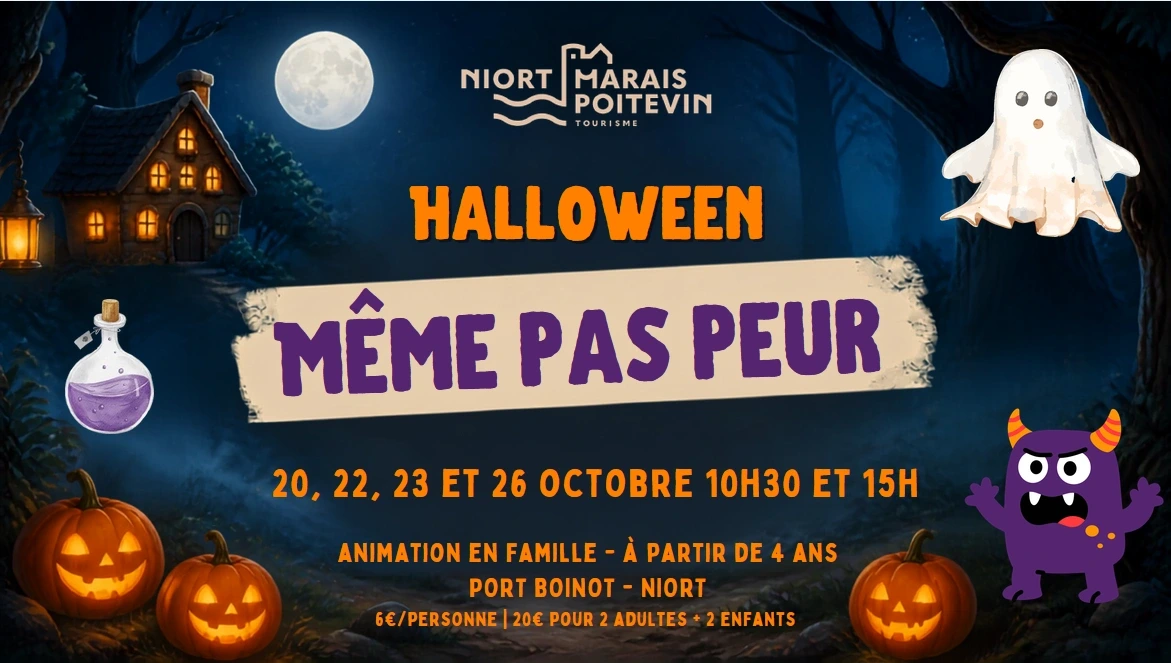 Animation "Halloween même pas peur" à Niort