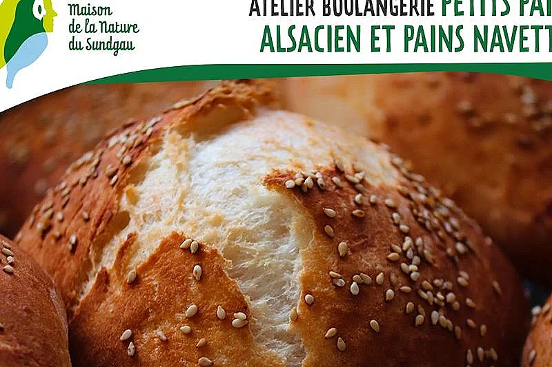 Atelier boulangerie - Petits pains alsaciens et pains navettes