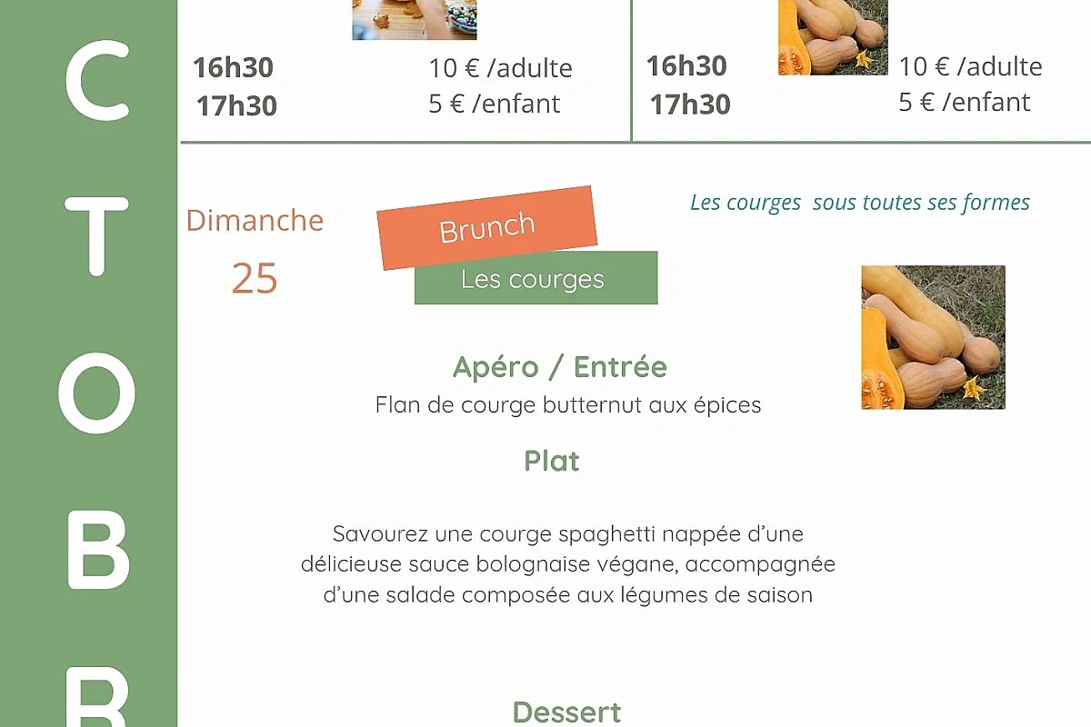 Ateliers culinaires Bio d'Ici