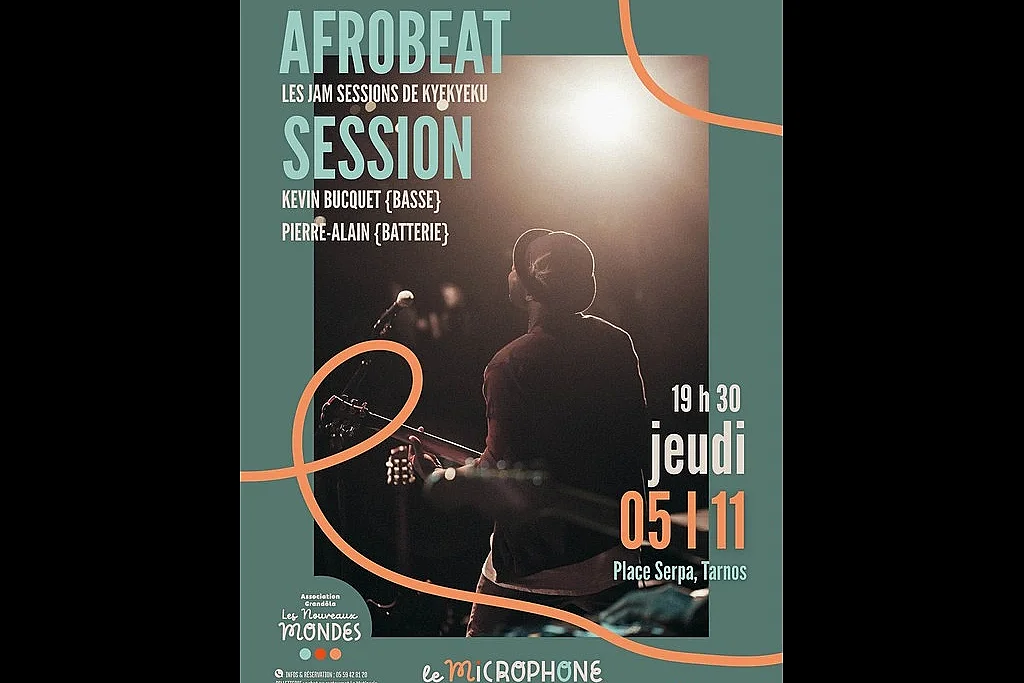 Jam afro beat session par Kyekyeku