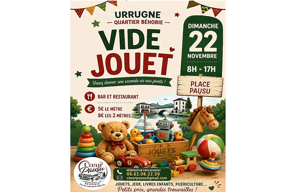 Vide jouets de Béhobie