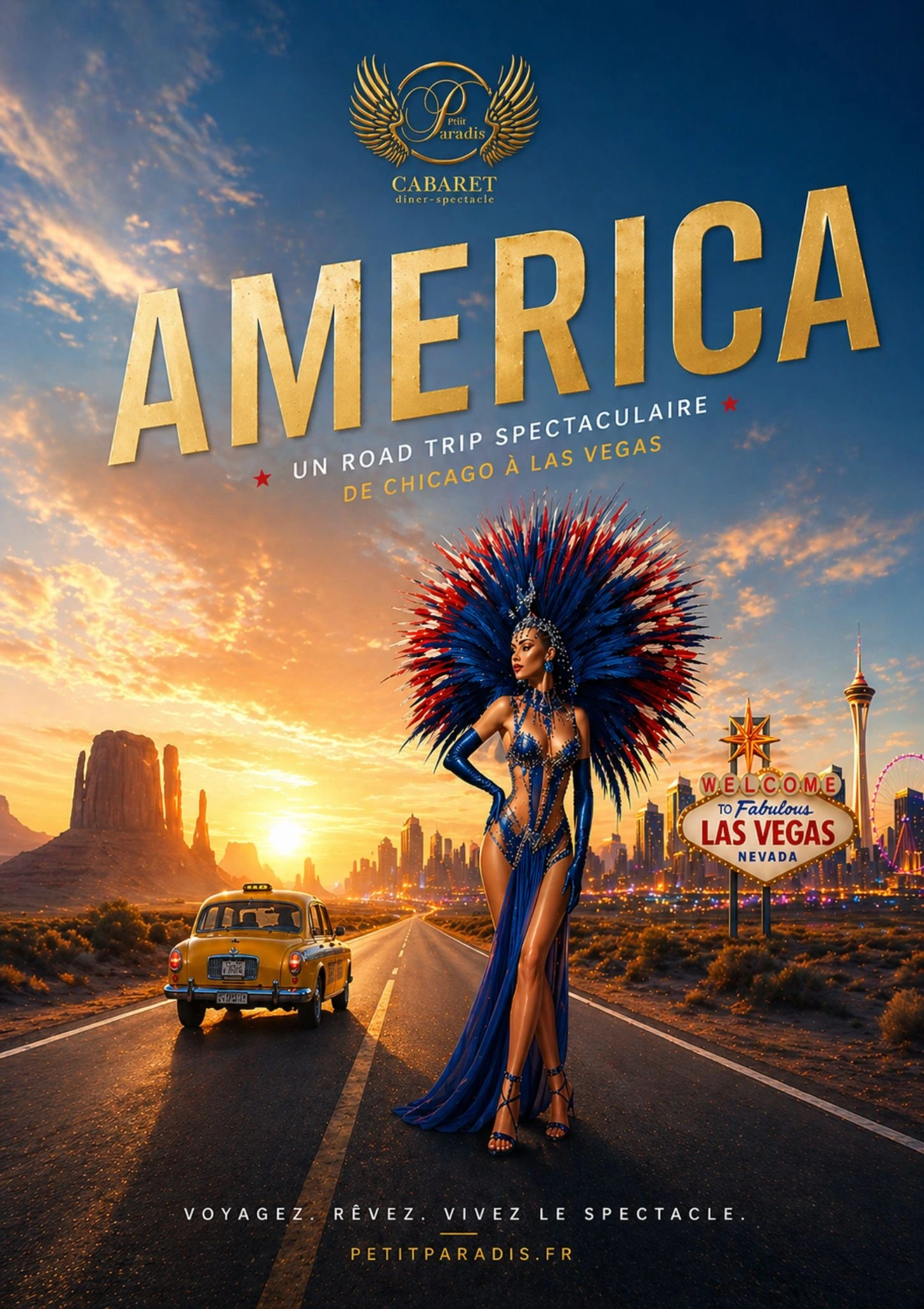 Cabaret Le Petit Paradis : America - Programme Novembre