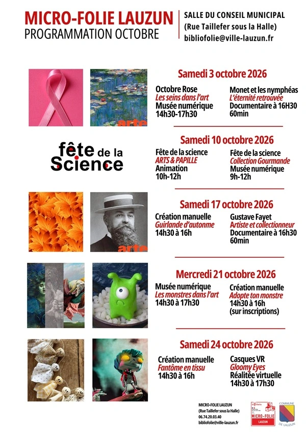 Micro-Folie : Création manuelle - Adopte un monstre