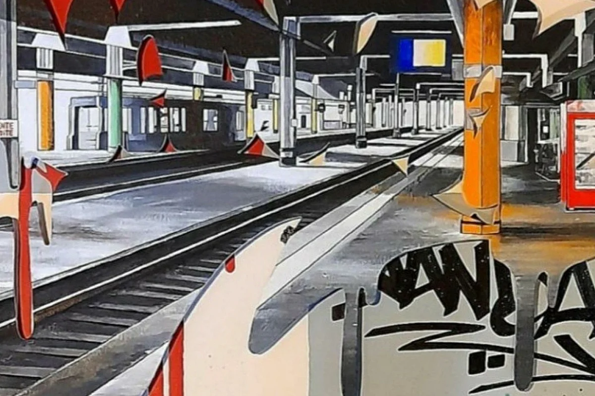 EXPOSITION "EMPREINTES URBAINES" DE LUDO LASSALE - CHEZ ARABESQUE