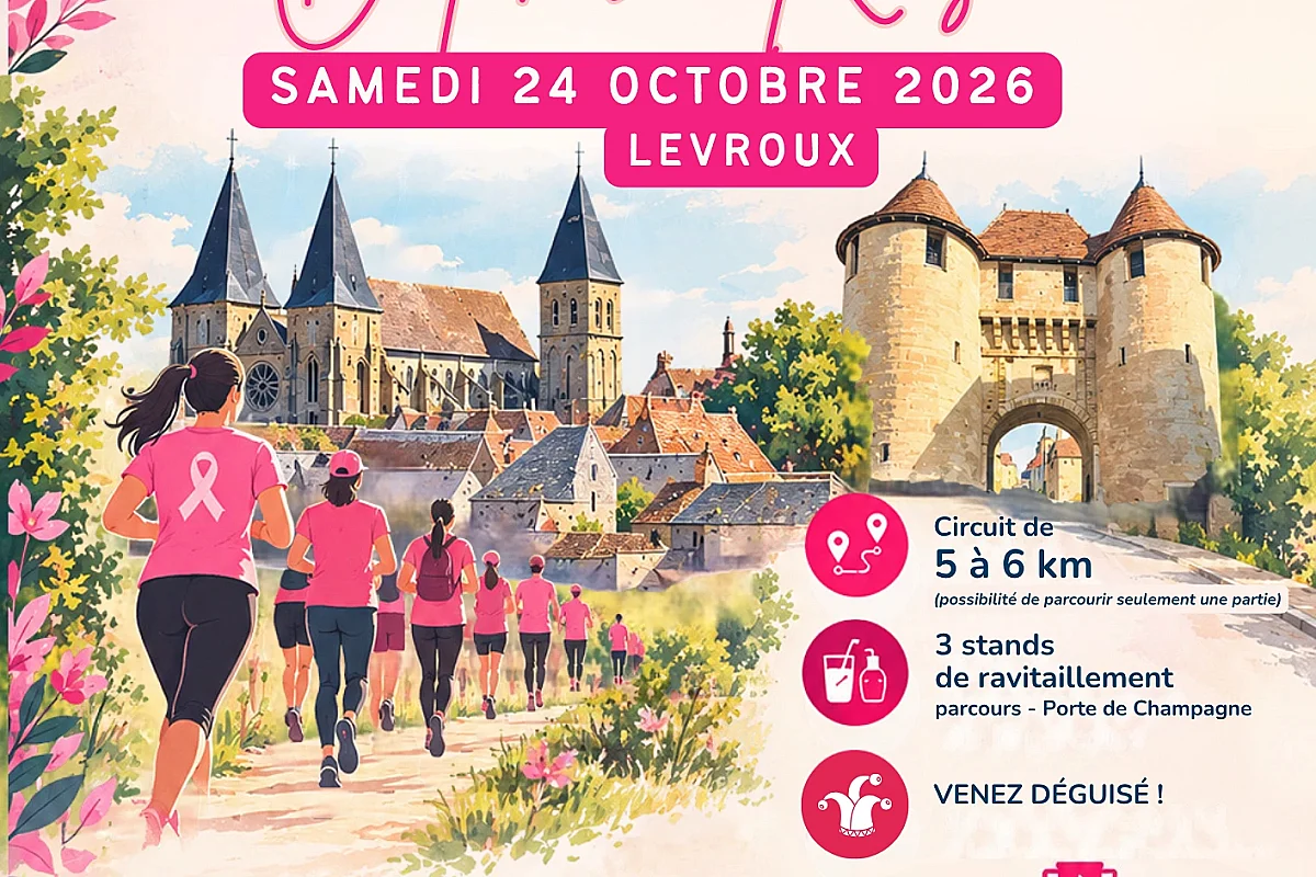 Marche solidaire Octobre Rose à Levroux