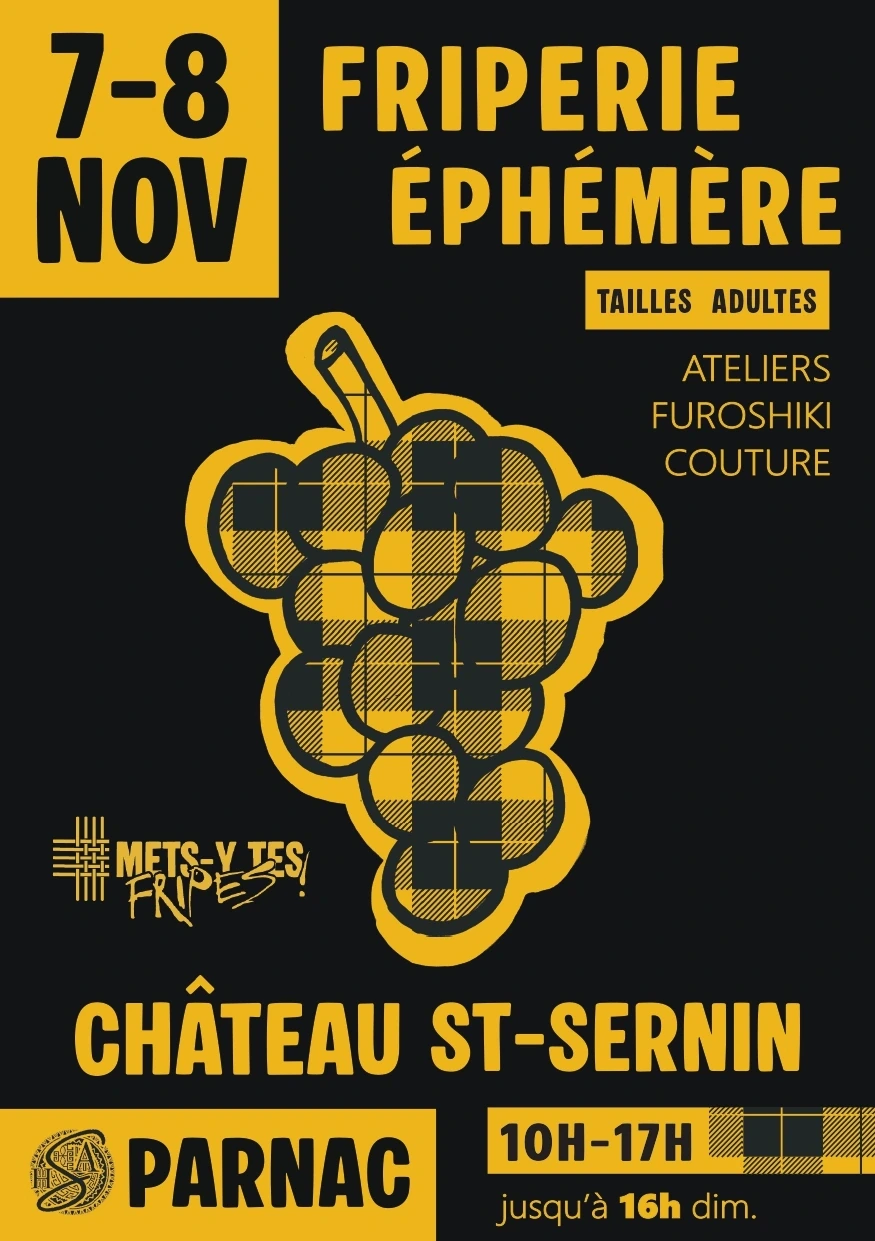 Friperie éphémère au Château Saint-Sernin