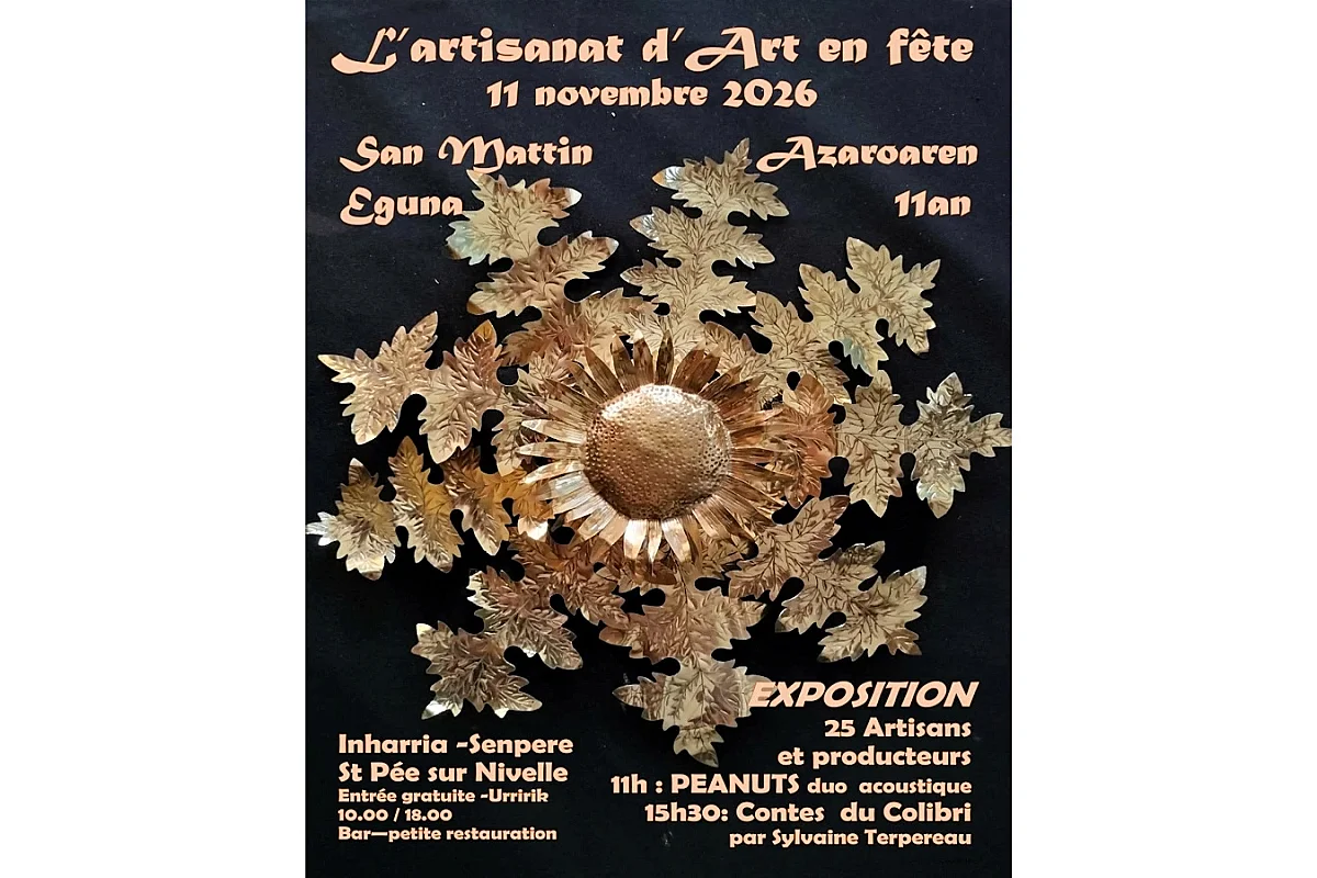 L'artisanat d'art en fête : San Martin eguna