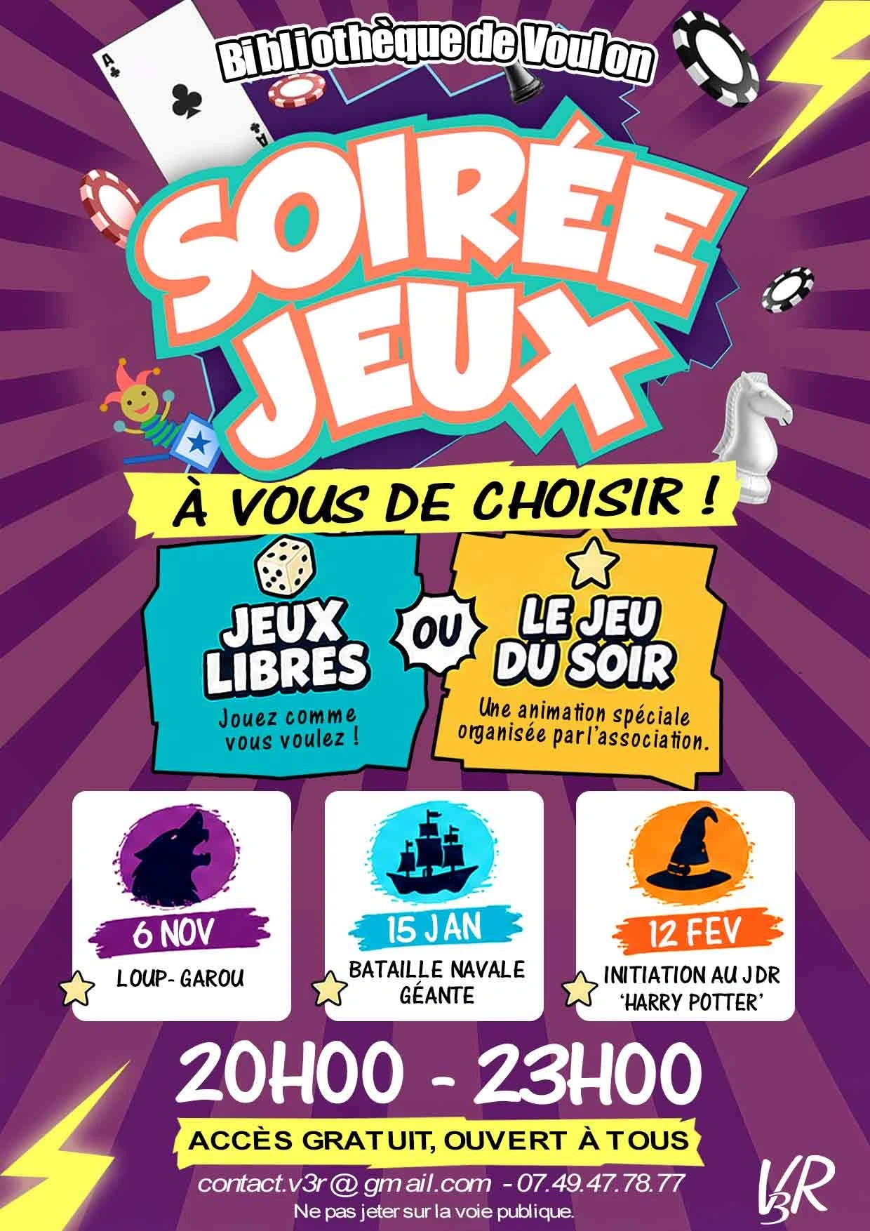 Soirée jeux