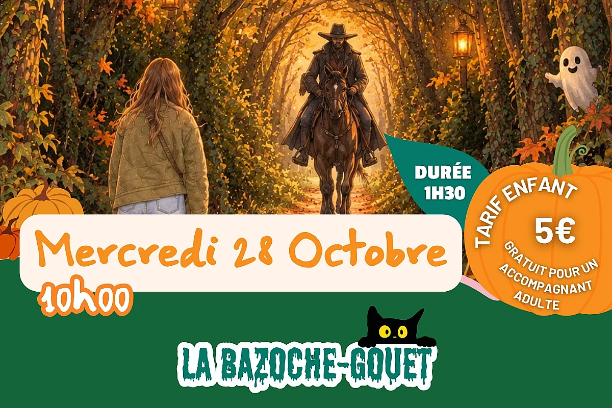 Animation enfant pour Halloween - "La malédiction du cavalier"