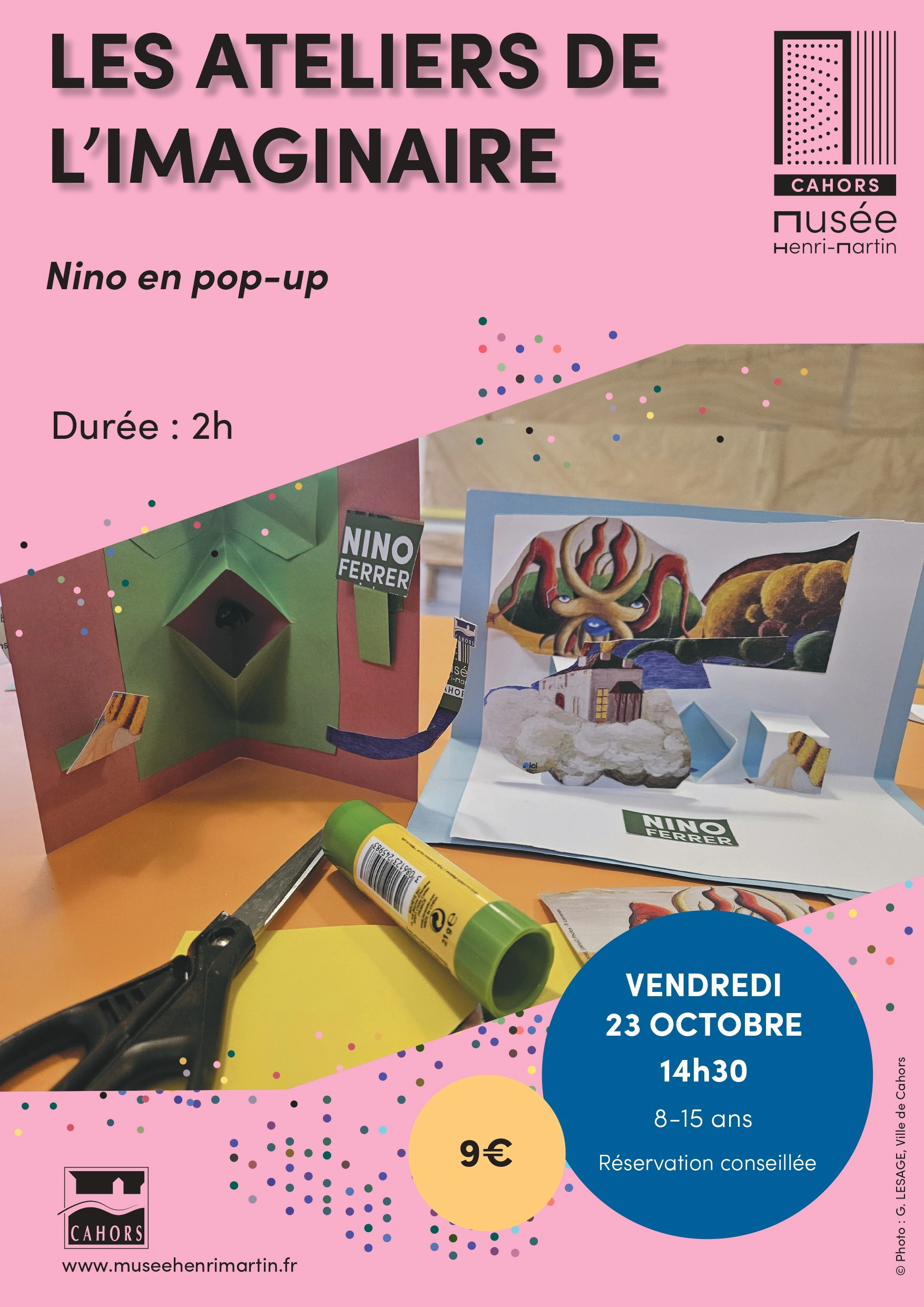 Les ateliers de l'imaginaire au Musée Henri-Martin