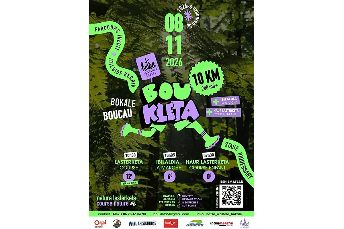 Boukleta : course nature