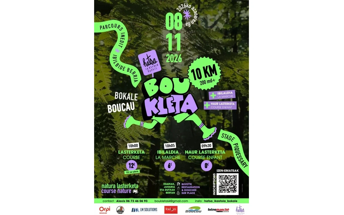 Boukleta : course nature