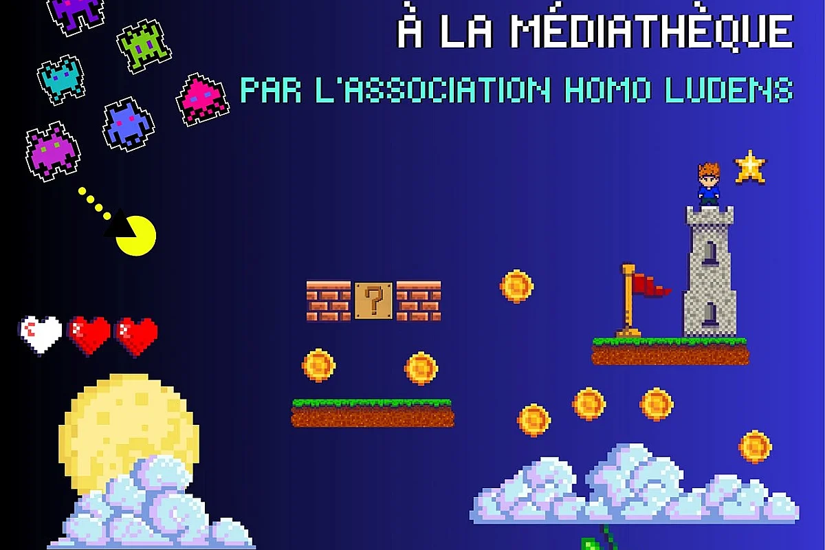 RETROGAMING À LA MÉDIATHÈQUE