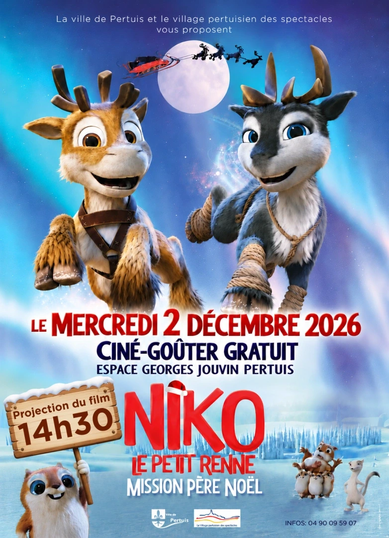 Ciné goûter - Niko le petit renne