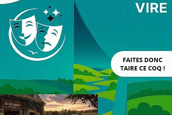 Troupes théâtrales du Val de Vire > "Faites donc taire ce coq !"