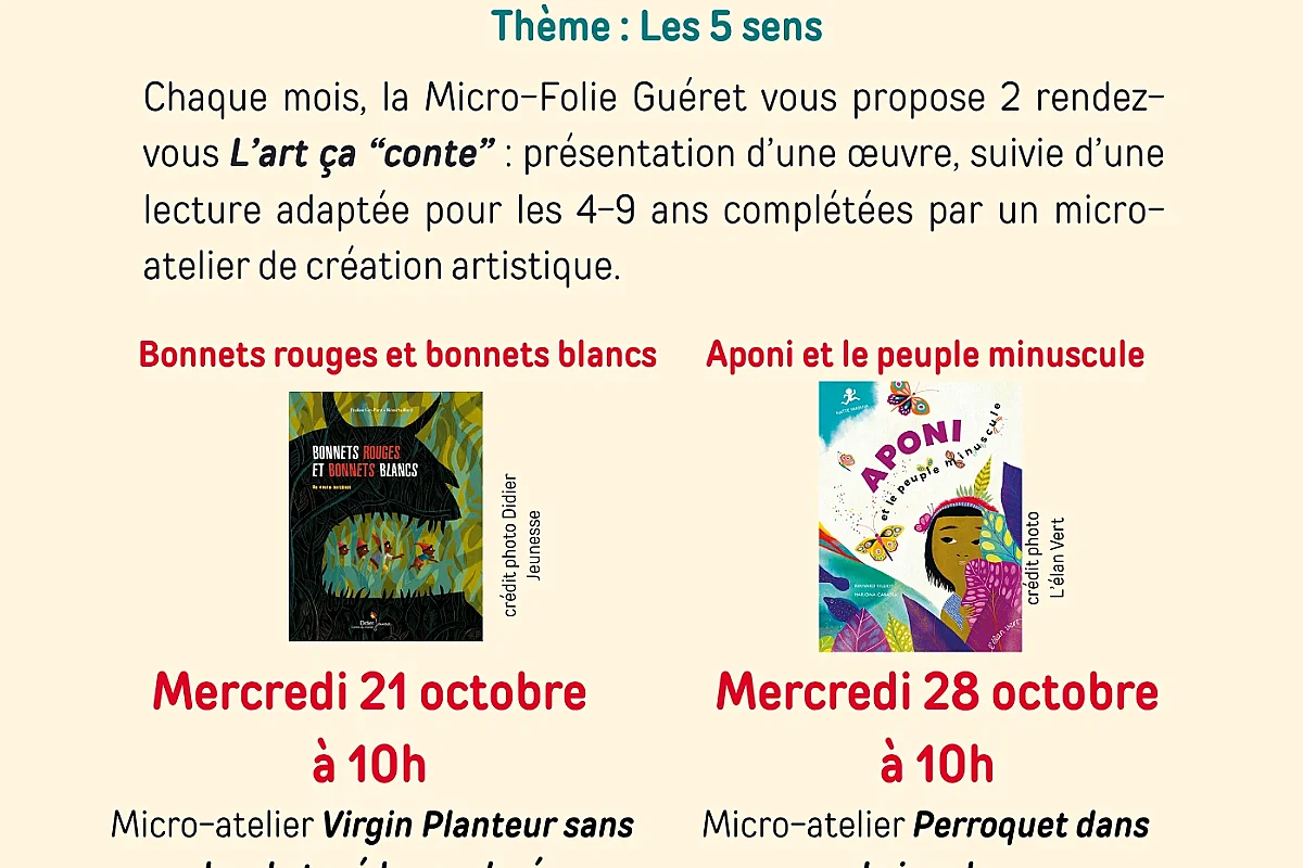 L'art ça conte - Aponi et le peuple minuscule