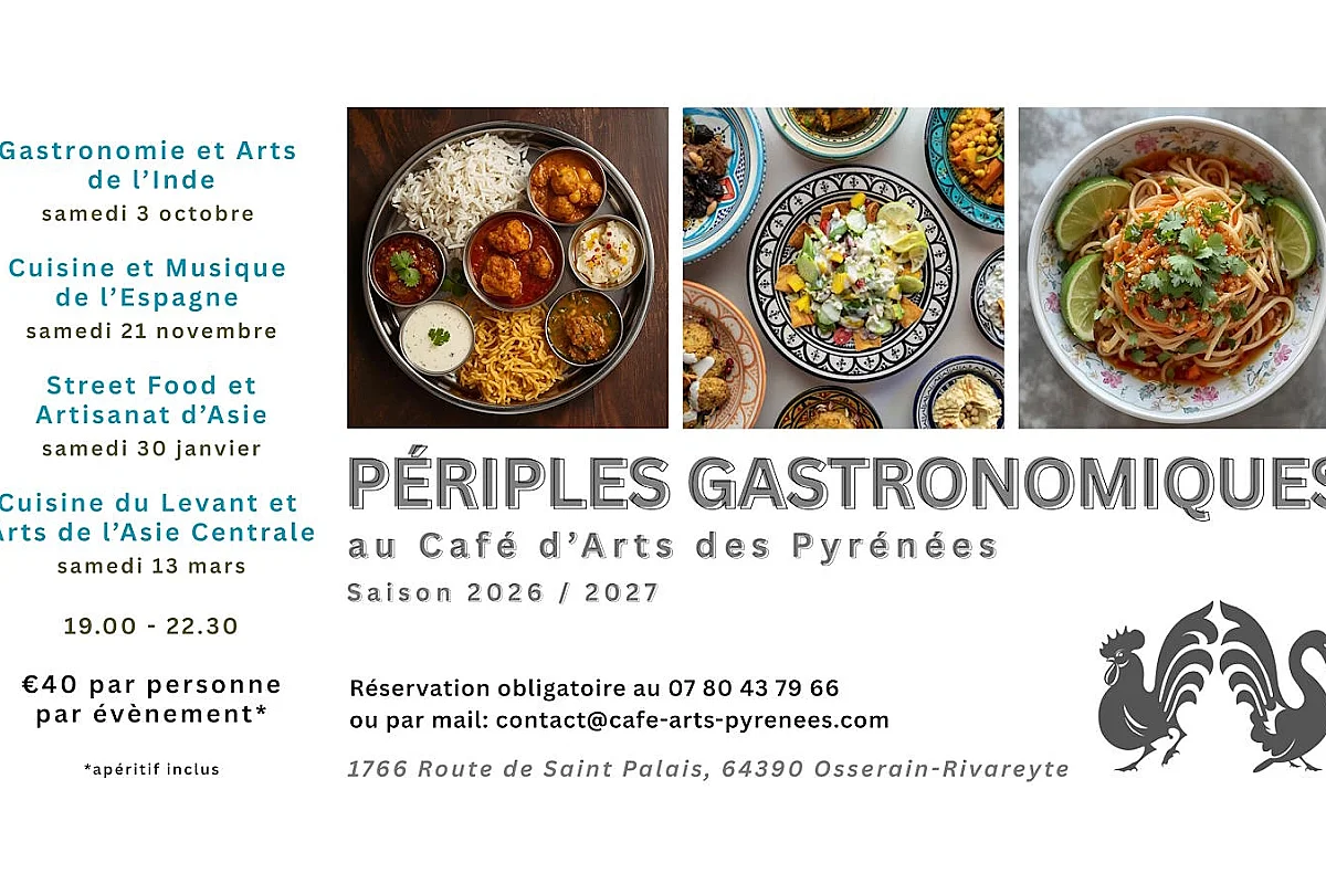 Soirée "Périples Gatronomiques" : Street food et artisanat d'Asie
