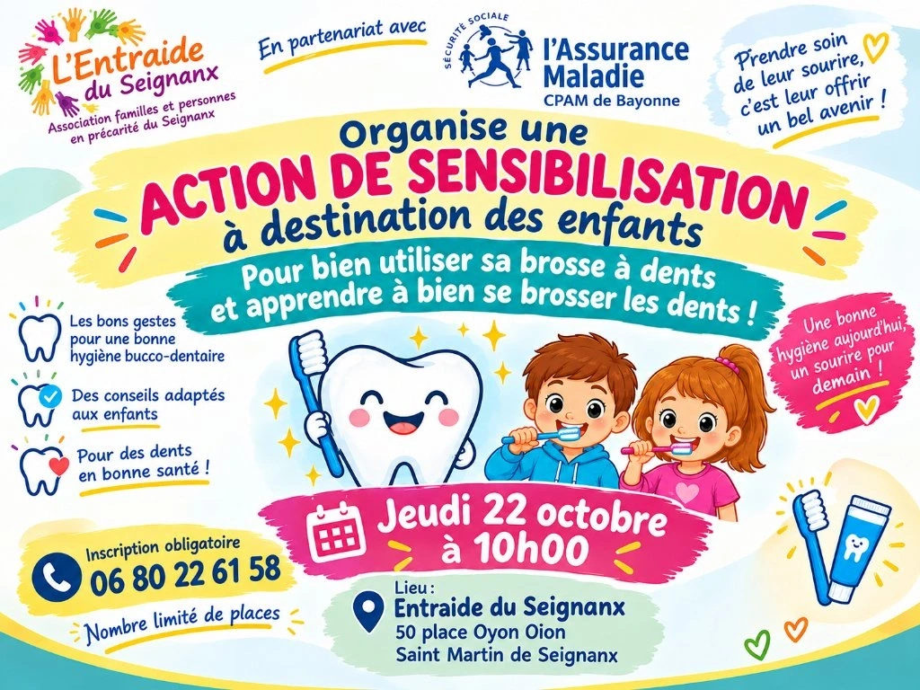 ACTION DE SENSIBILISATION ENFANTS