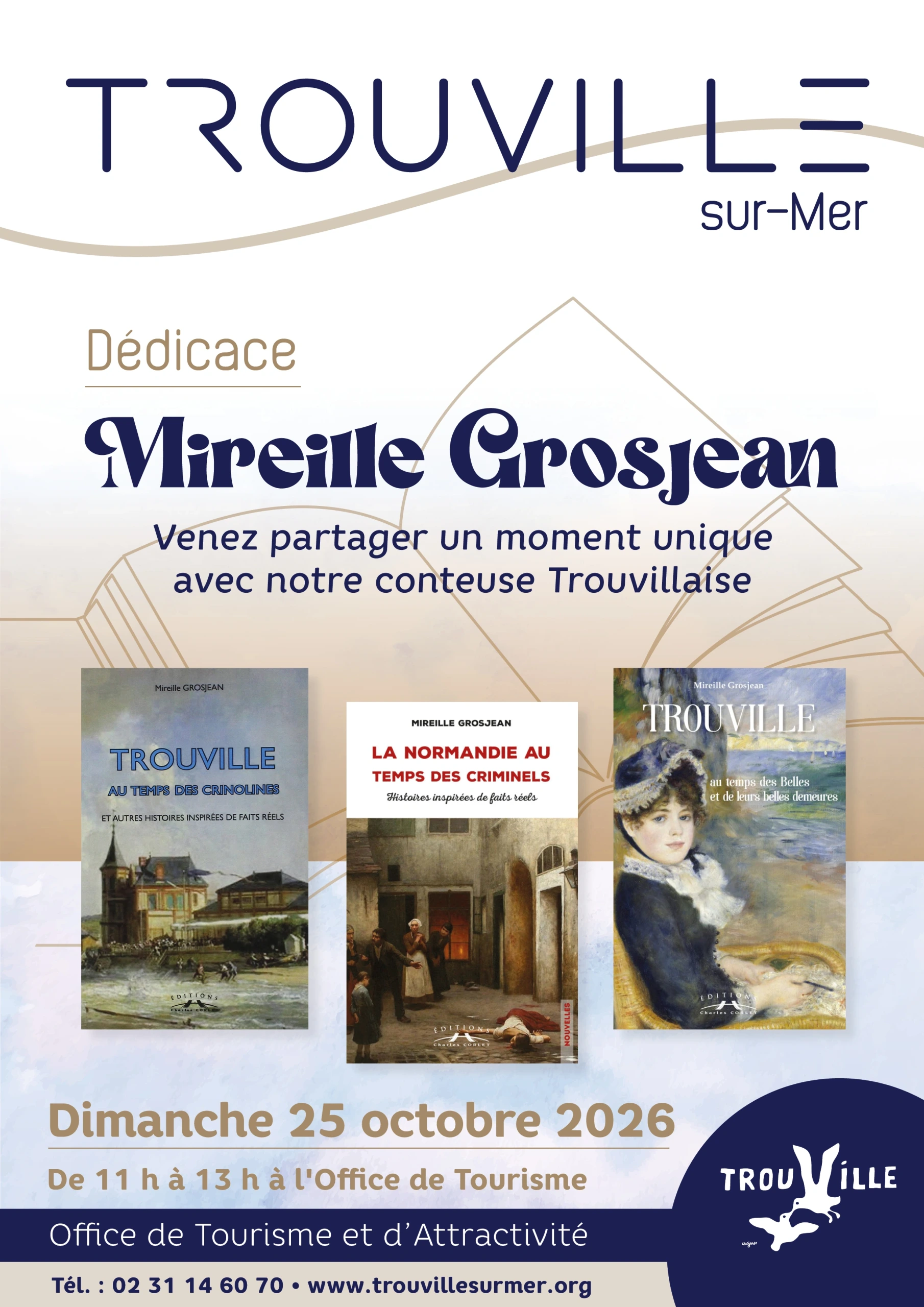 Dédicace de Mireille Grosjean