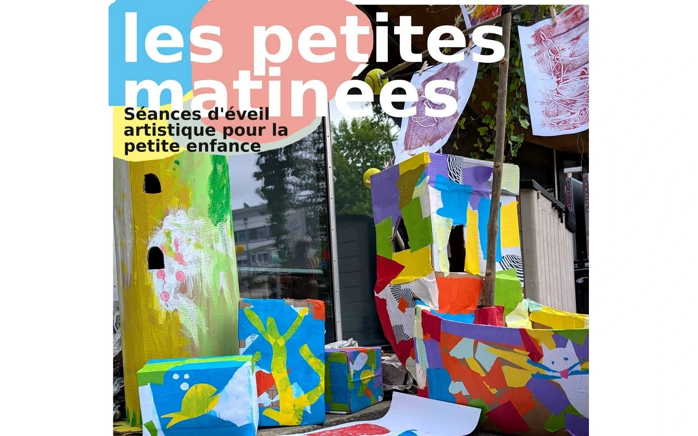 Les petites matinées: volumes carton et collages