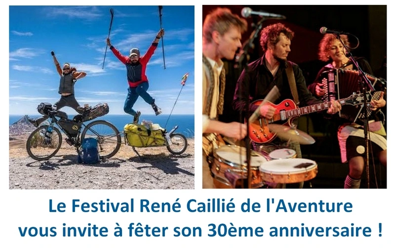 Soirée spéciale 30e anniversaire dans le cadre du Festival René Caillié de l'aventure à Mauzé-sur-le-Mignon