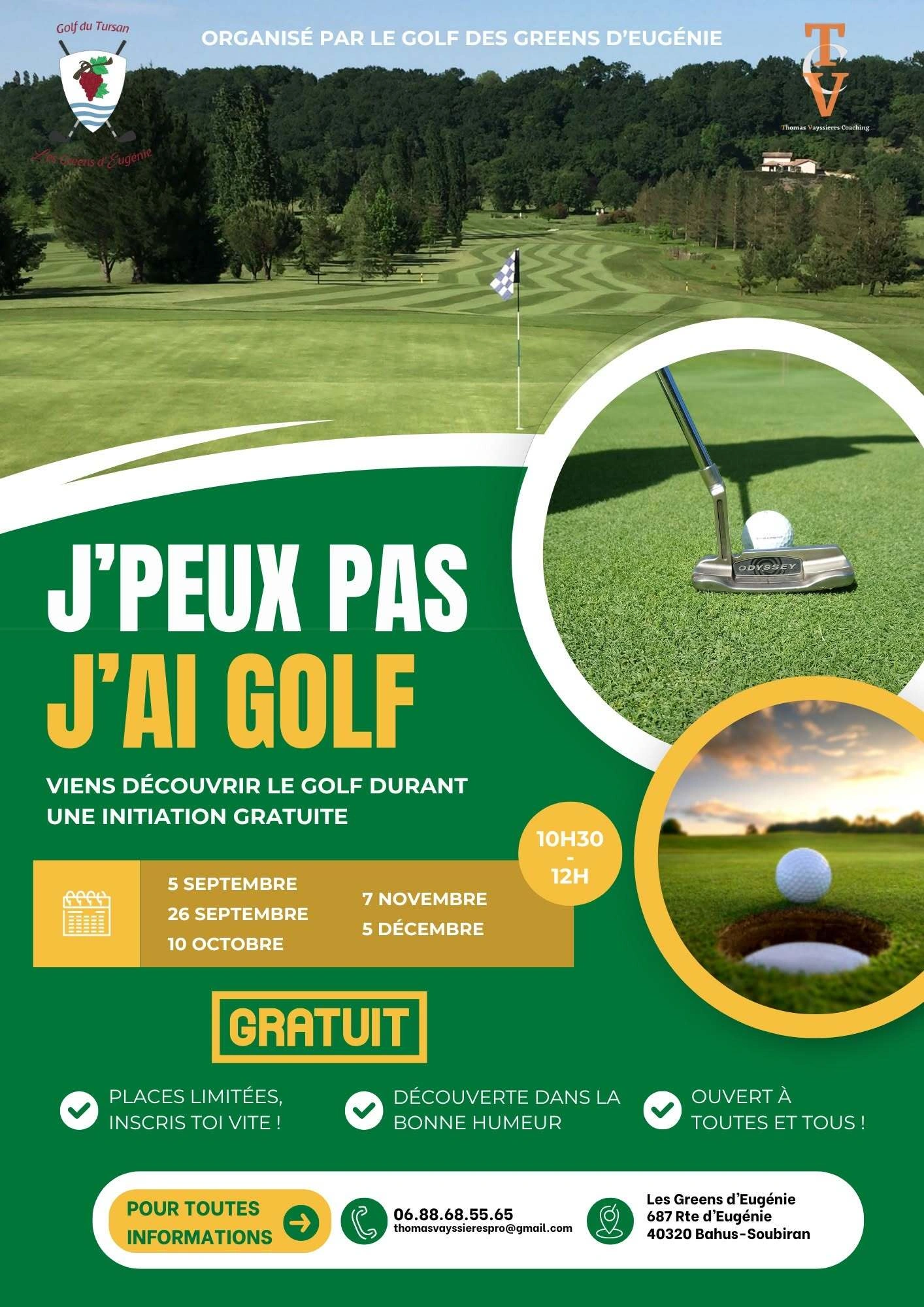 J'peux pas j'ai golf !
