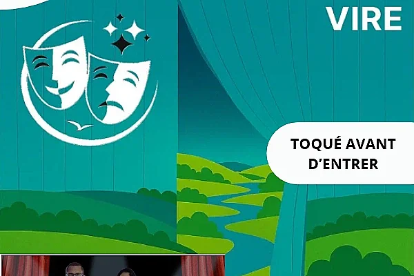 Troupes théâtrales du Val de Vire > "Toqué avant d'entrer"