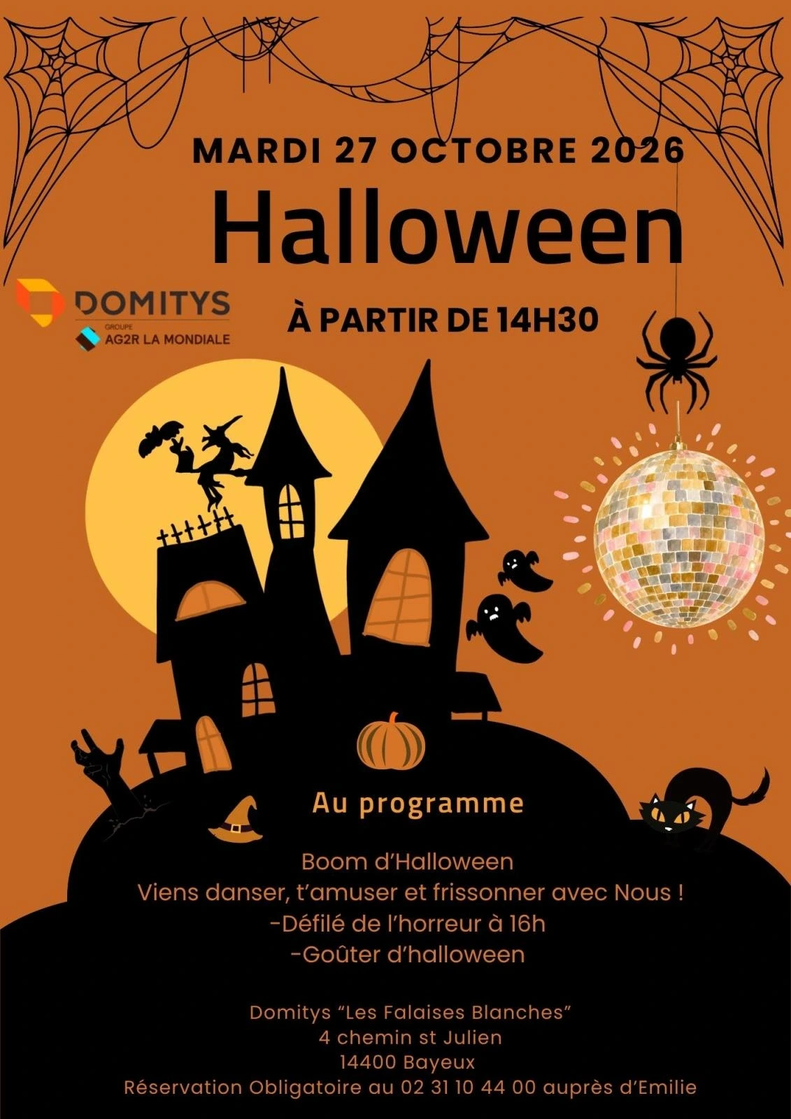 Halloween à Domitys Bayeux