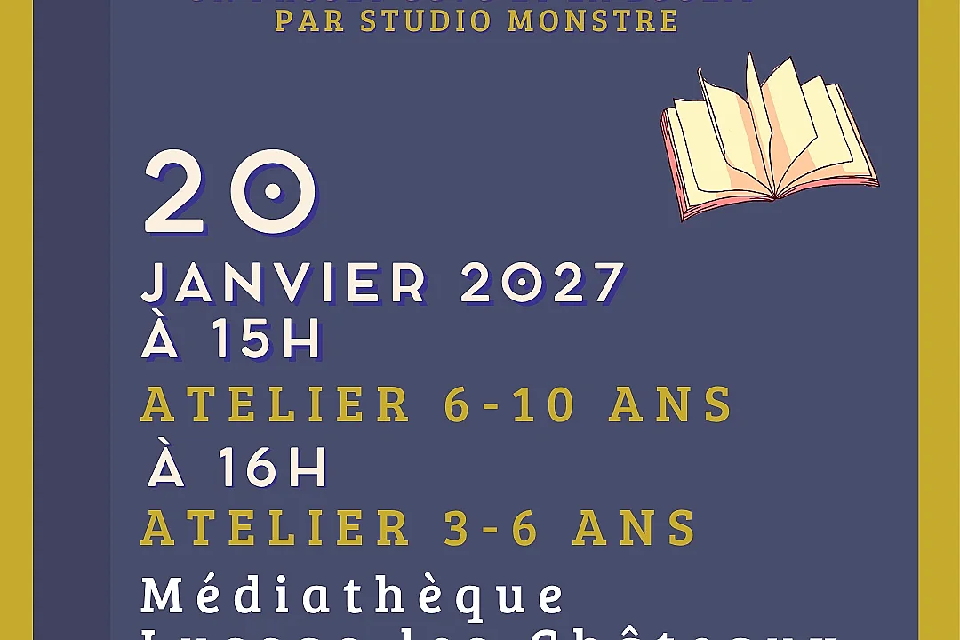 Mon livre : un parcours entre ateliers et spectacle pour les 3-10 ans