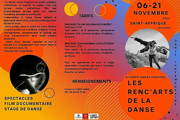 Spectacle "Corps Paysages, Corps Chimère"