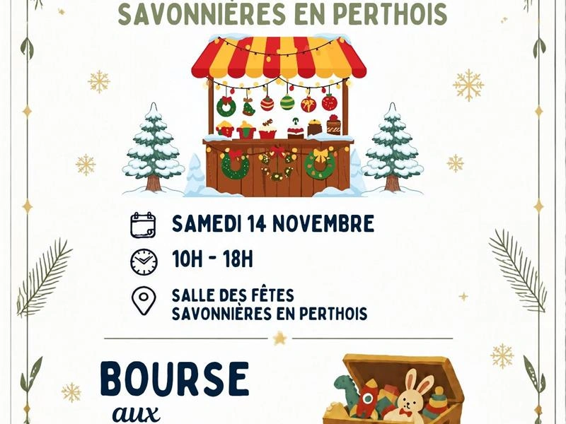 Marché de Noël et bourse aux jouets
