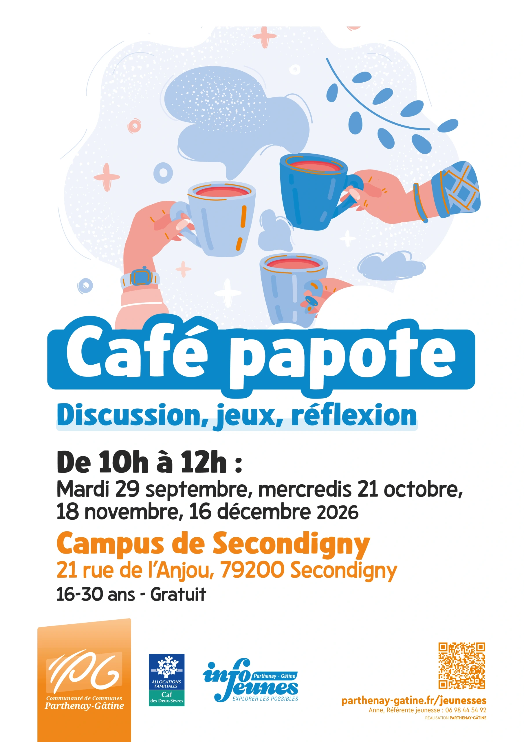 Café papote au Campus de projets