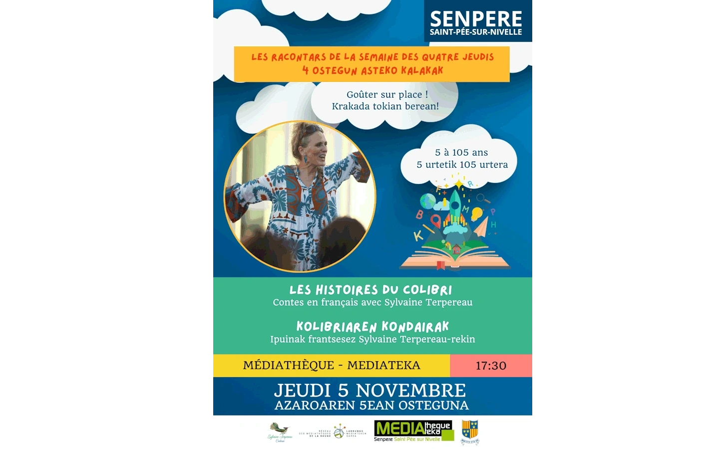 Les racontars de la semaine des quatre jeudis : Lecture d'albuns jeunesse en basque