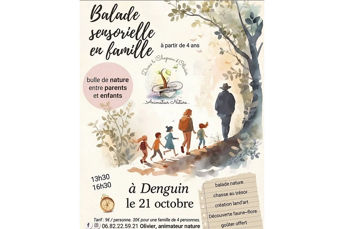 Balade sensorielle en famille