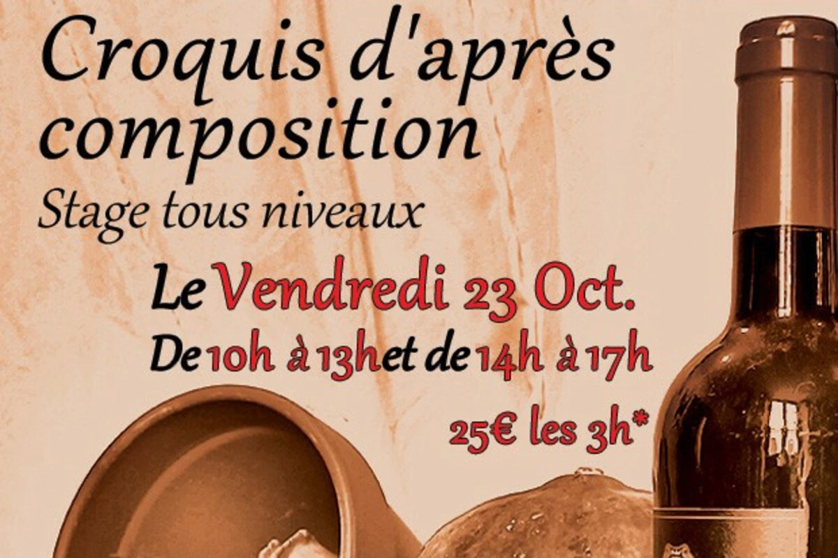 Stage "Croquis d'après composition" | Galerie Garance