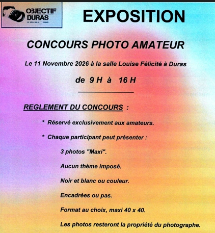 Concours photos amateurs