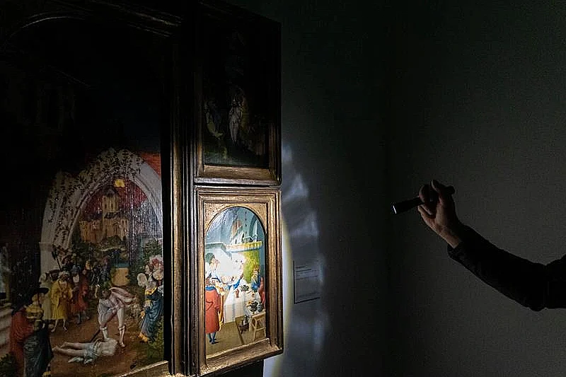 Visite nocturne à la lampe torche