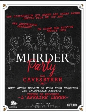 CAVES BYRRH - MURDER PARTY