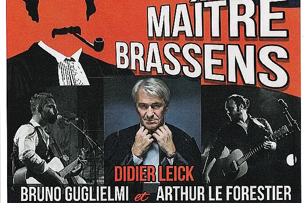 Spectacle musical littéraire - Maître Brassens