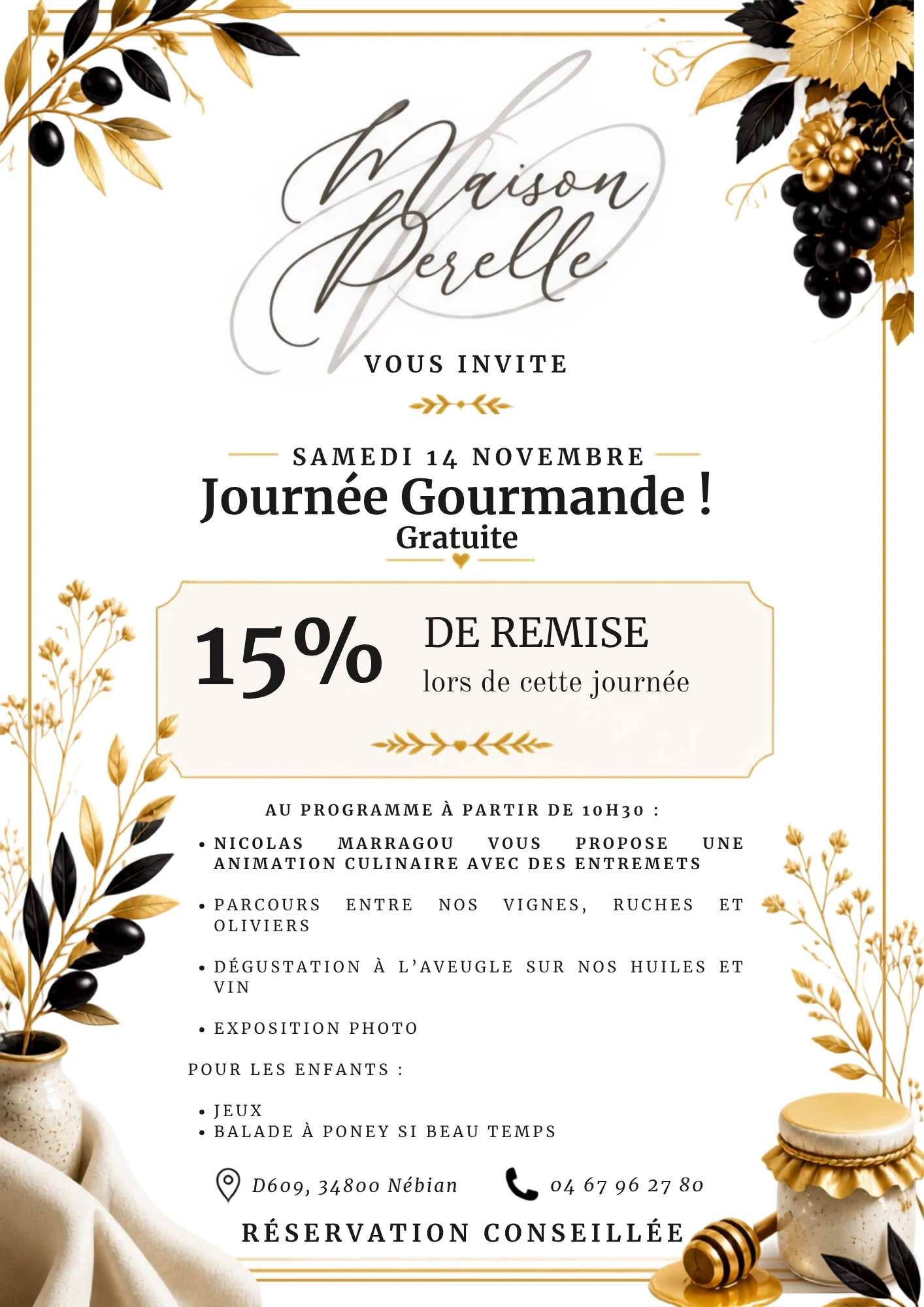 JOURNÉE GOURMANDE