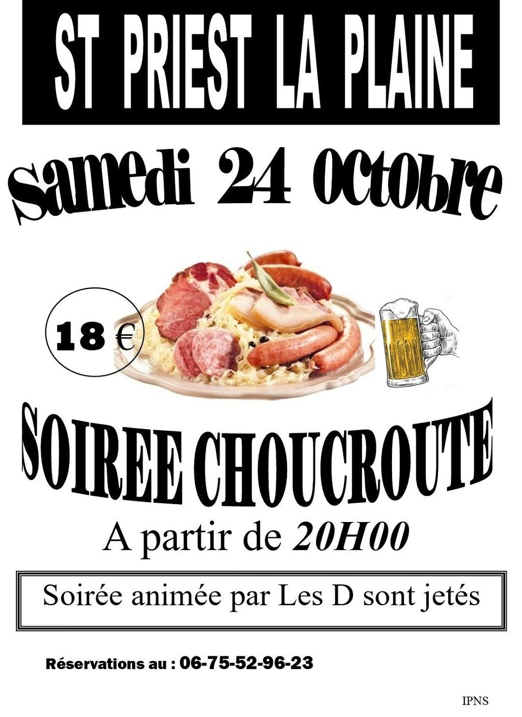 Soirée Choucroute