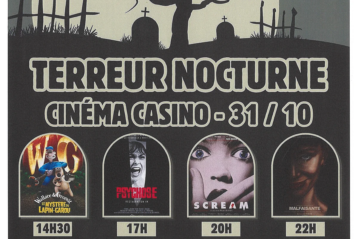 Terreur Nocturne - Projections Cinéma Casino
