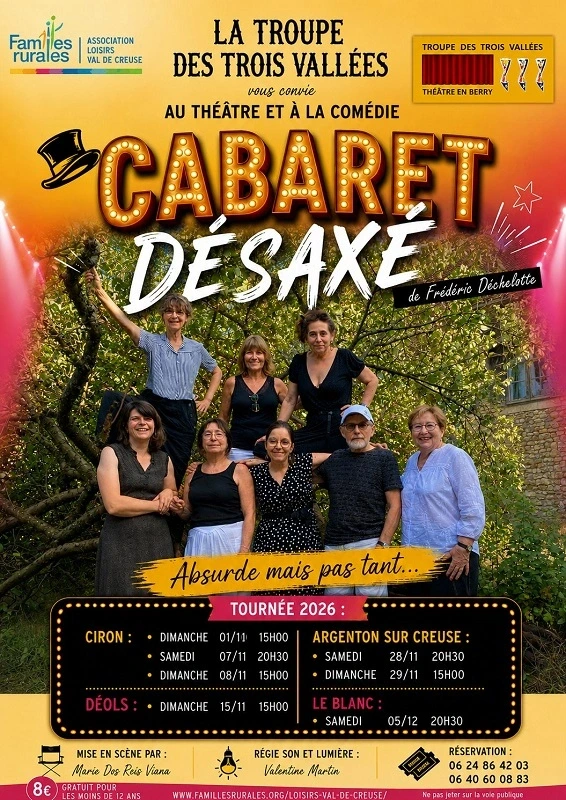 Théâtre par la Troupe des Trois Vallées