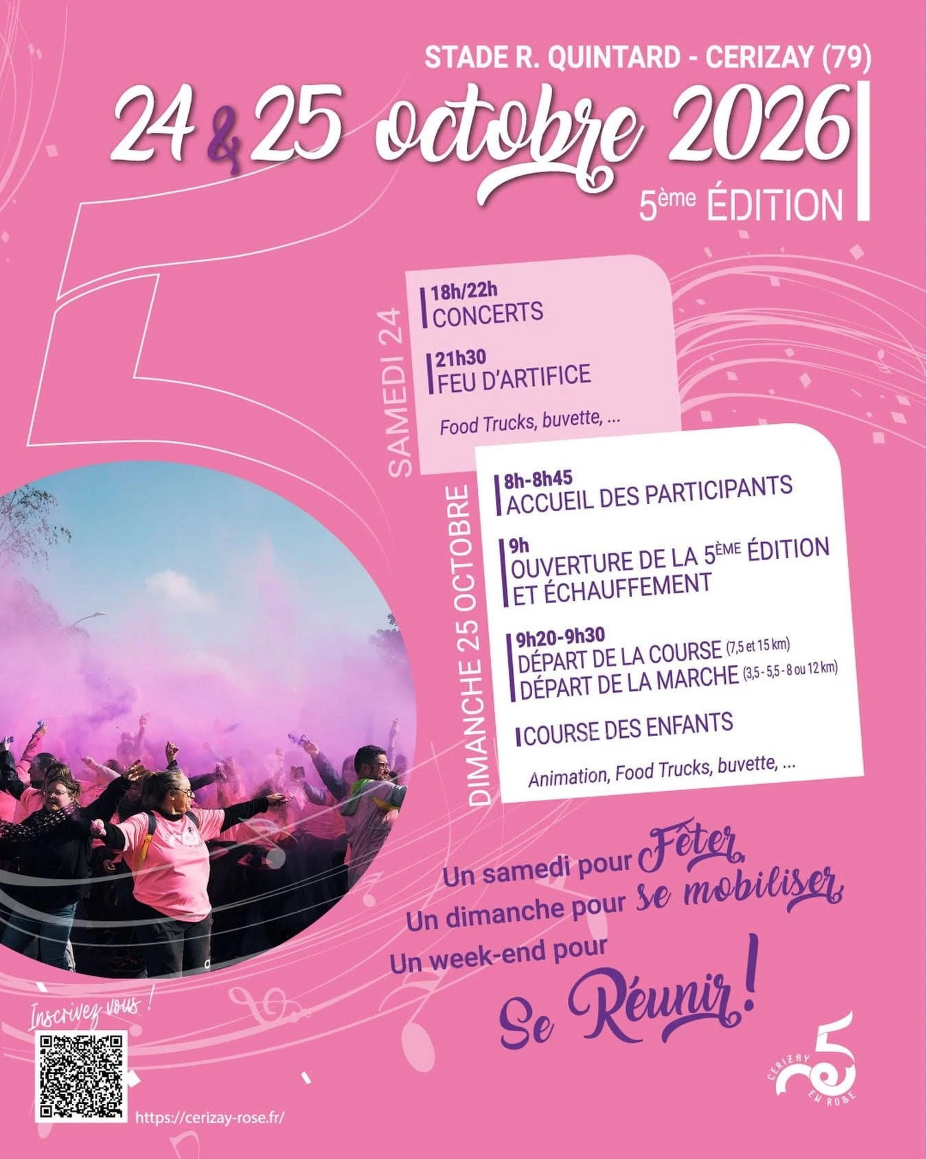 Octobre Rose - Cerizay en rose