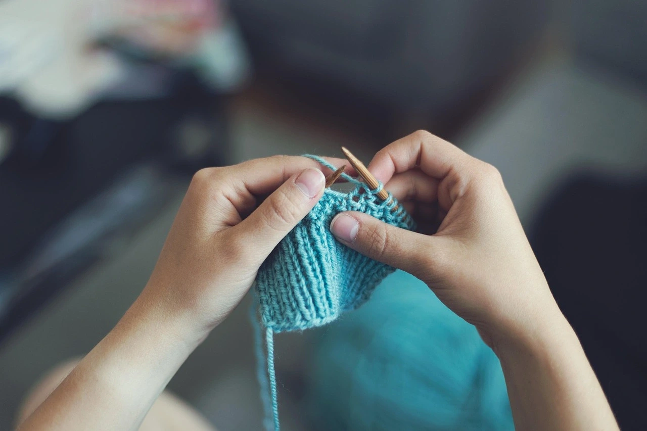 Cours de tricot avec Argile et Toile