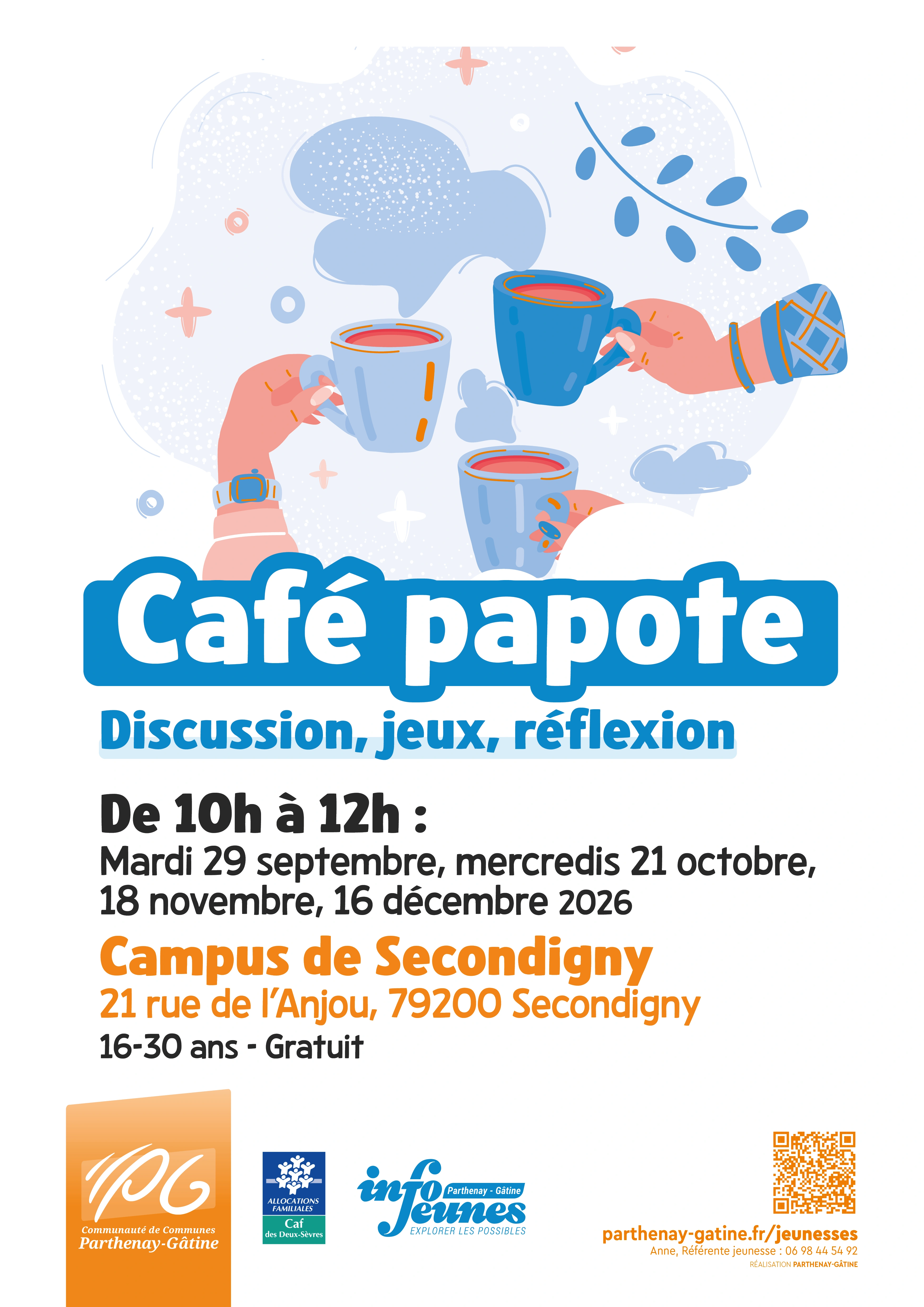 Café papote au Campus de projets
