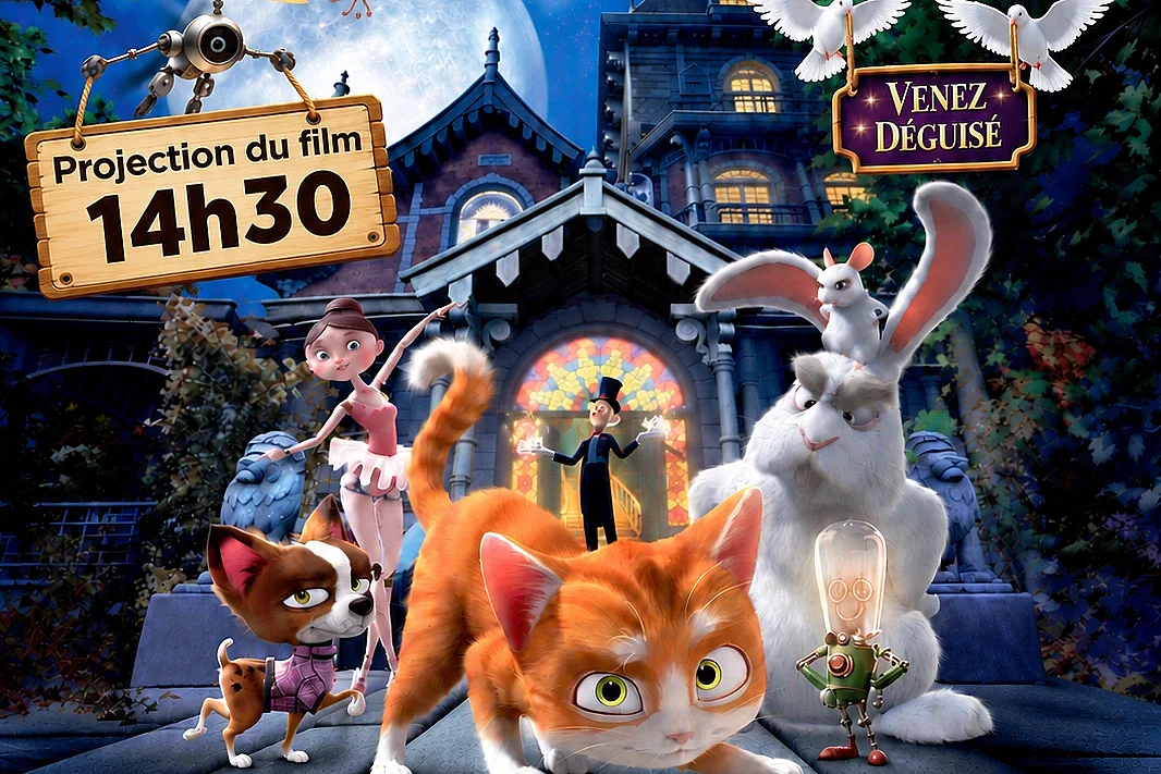 Halloween à Pertuis-Ciné goûter Le Manoir Magique