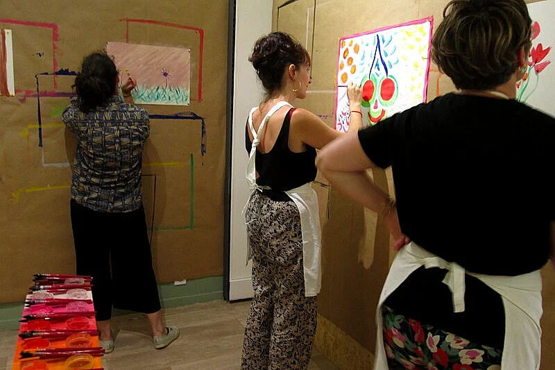 Atelier de création intergénérationnel - Peinture